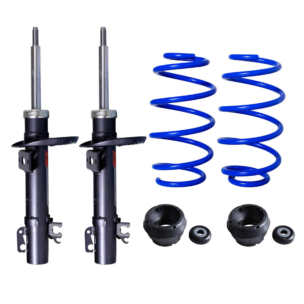 Resortes Deportivos, Amortiguadores Deportivos y Bases AG Volkswagen Jetta A4 1999-2008 Delanteros