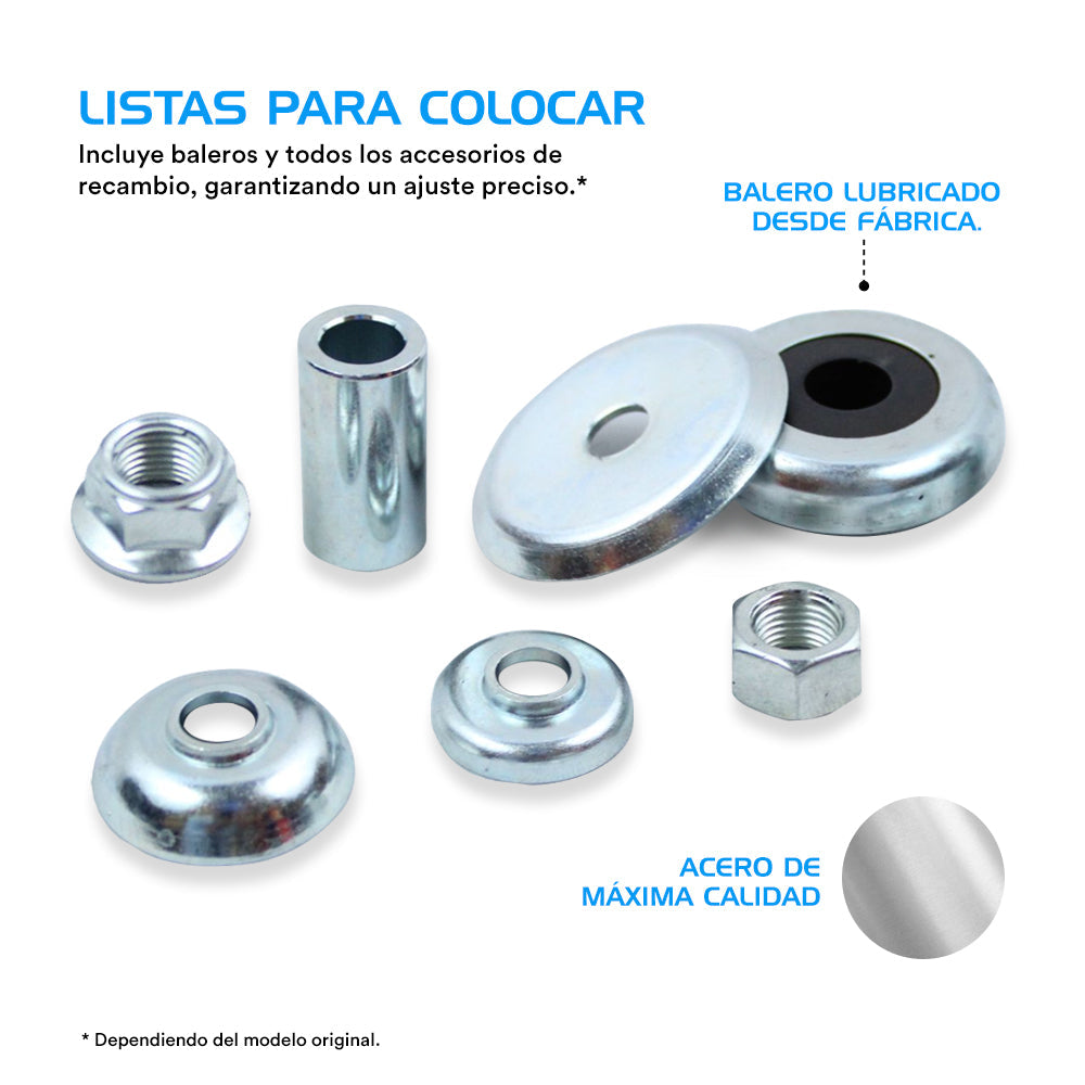 Bases de Amortiguador AG Mercedes Benz A200 2013-2018 Traseras