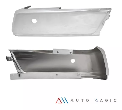 Aleron lateral de defensa F150 Lobo p/sensor 15-20 cromo trasero izquierdo