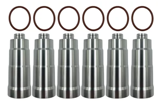 6 Manguillos De Inyector Para Motor Paccar Mx13 12.9l