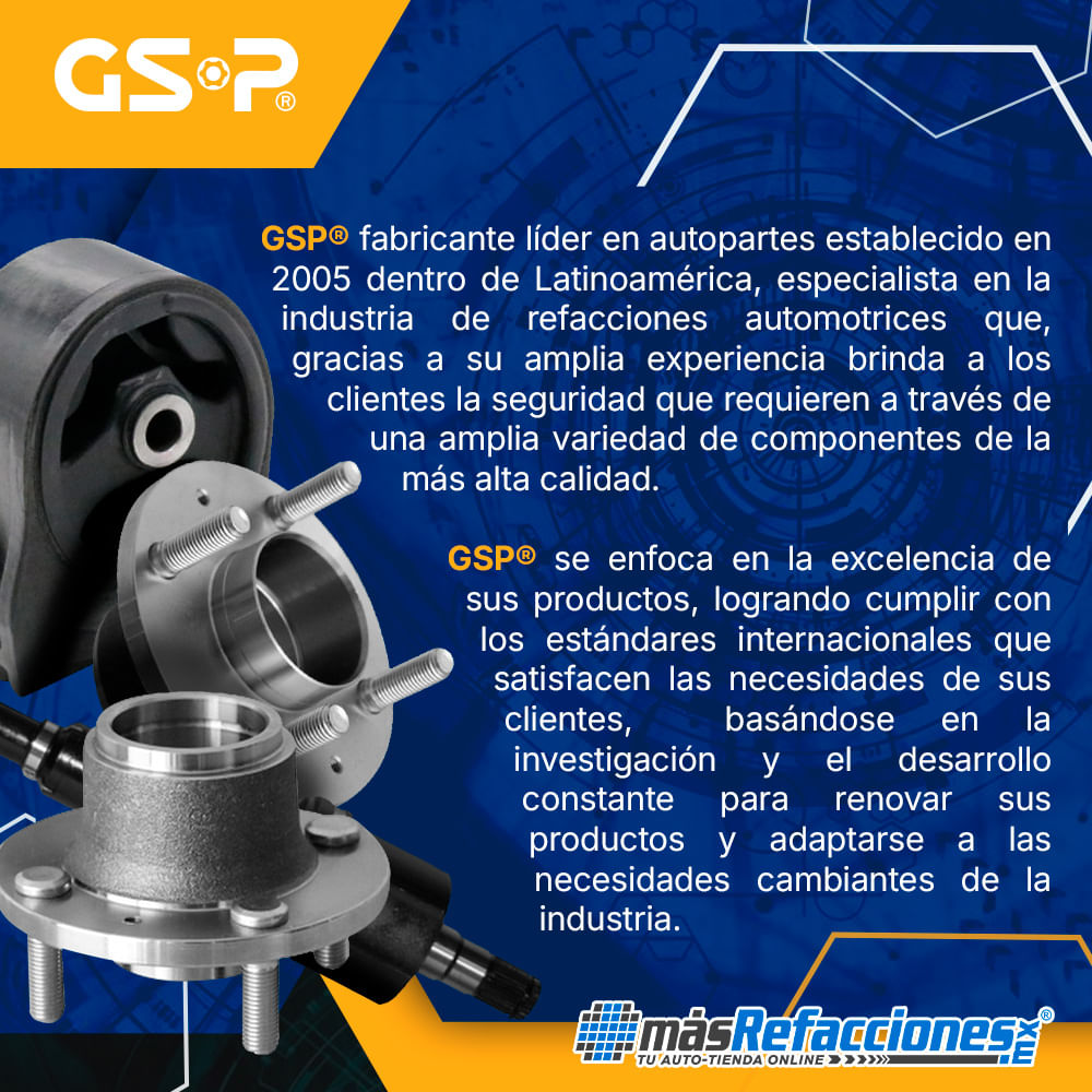 JUNTA HOMOCINÉTICA LADO RUEDA DELANTERA IZQUIERDA O DERECHA EXTERIOR COMPATIBLE CON CHEVROLET AVEO DE 2008 A 2018 GSP®