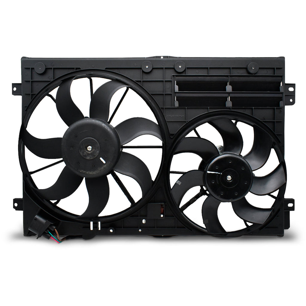 Motoventilador Jetta 08-17/ Passat 06-15/ Golf/ Beetle 12-16/ Tiguan 09-16/audi A3 motor 2.5lts doble 4pines