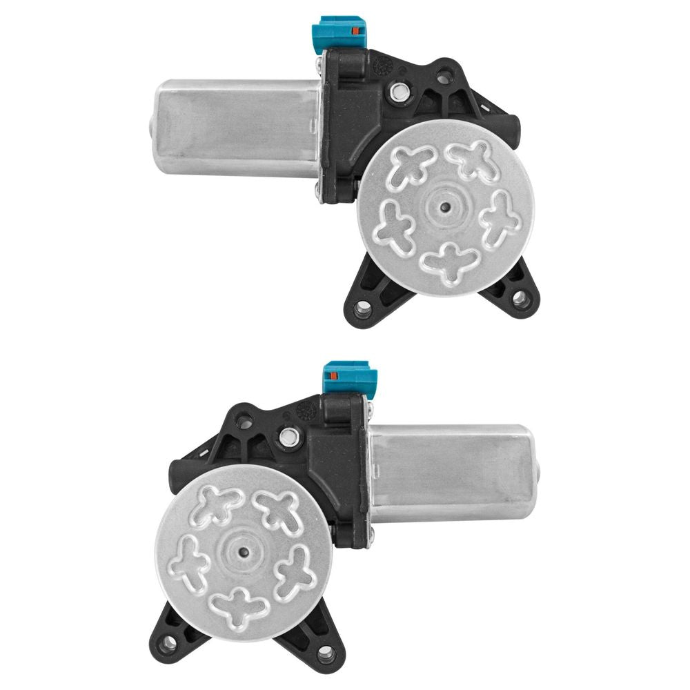 PAR DE MOTORES DE ELEVACIÓN DE VENTANAS DELANTEROS,TRASEROS COMPATIBLES CON CHEVROLET AVEO DE 2008 A 2017 GENERICO®