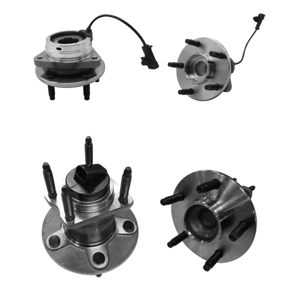 KIT DE MAZAS RUEDA DELANTERAS Y TRASERAS CON ABS COMPATIBLE CON CHEVROLET MALIBU DE 2006 A 2012 GSP®