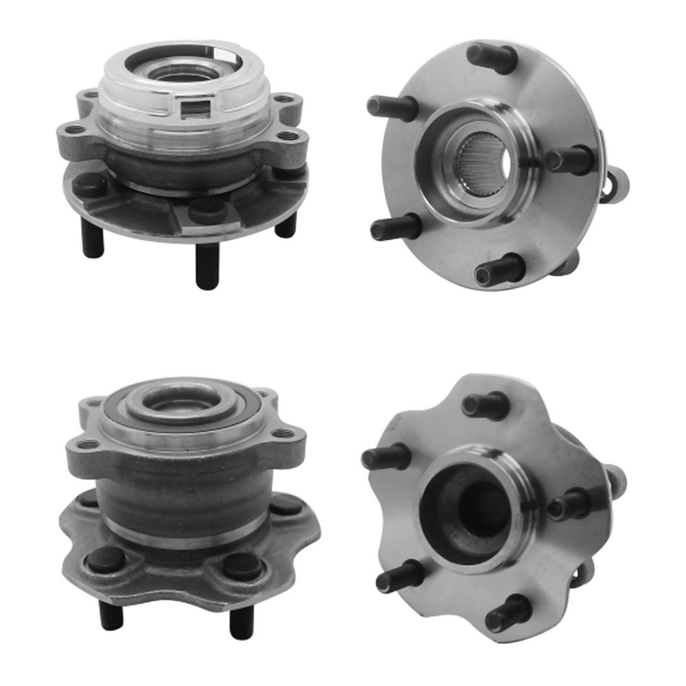 KIT DE MAZAS RUEDA DELANTERAS Y TRASERAS CON ABS COMPATIBLE CON NISSAN ALTIMA DE 2008 A 2018 GSP®