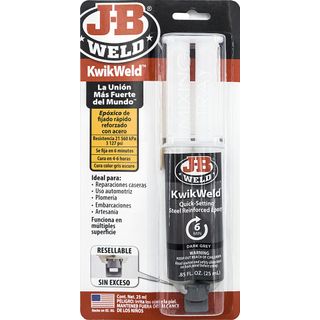 Adhesivo Epóxico Para Curado Rápido 25 Mililitros marca Jb-Weld