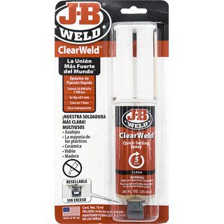 Adhesivo Epóxico Transparente 25 Mililitros marca Jb-Weld