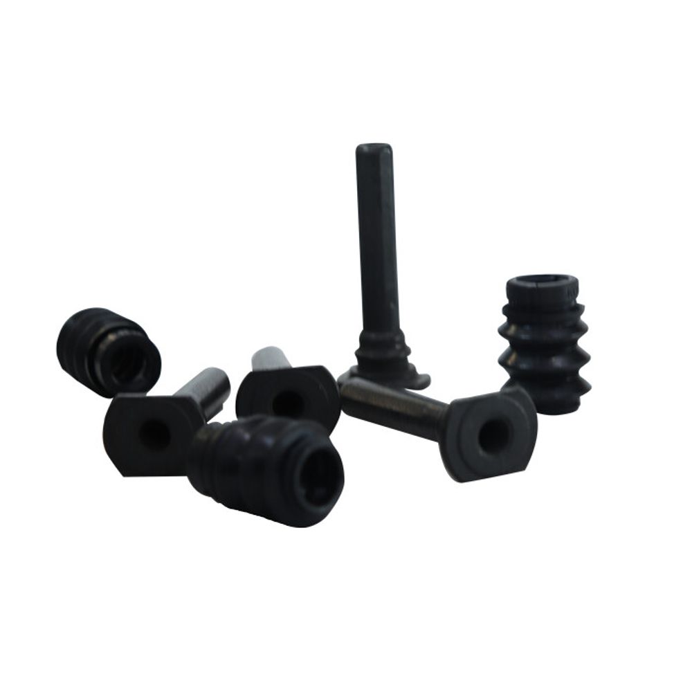 KIT DE HERRAJES PARA CÁLIPER DE FRENOS IZQUIERDO O DERECHO COMPATIBLE CON CHEVROLET AVEO DE 2008 A 2017 KOREASTAR®