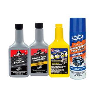 Kit De Químicos Y Aditivos Para Sellar Fugas Del Motor Y Dirección Con Regalo