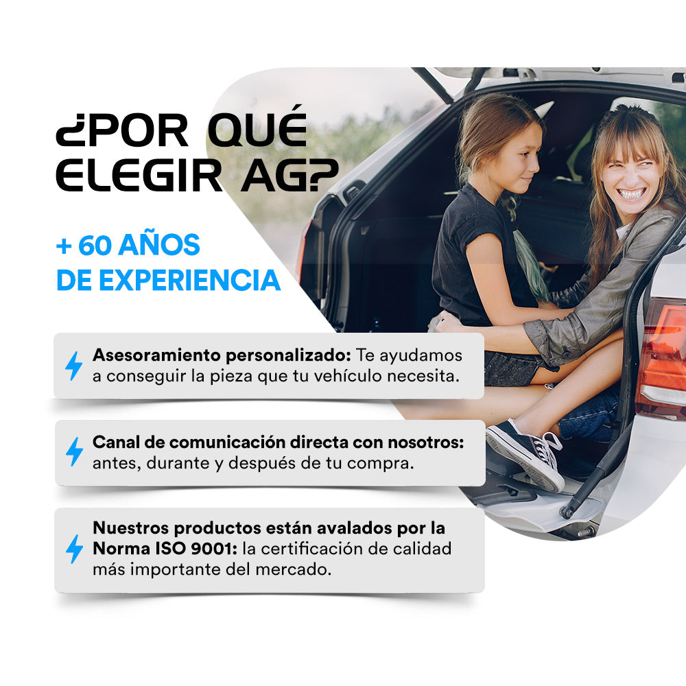 suspensión completa AG Proshock para Toledo 2012 al 2019 Delantero