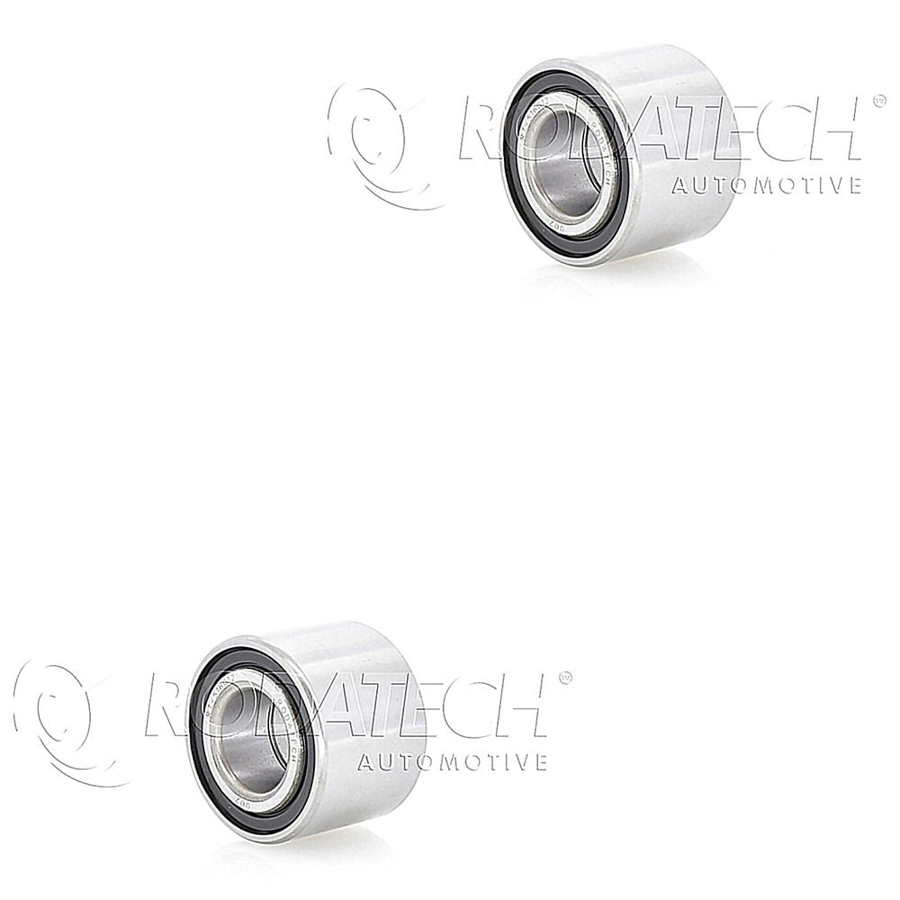 PAR DE BALEROS PARA RUEDA DOBLE TRASEROS   COMPATIBLES CON CHEVROLET AVEO TRACCIÓN DELANTERA (FWD)  2004-2017 RODATECH®