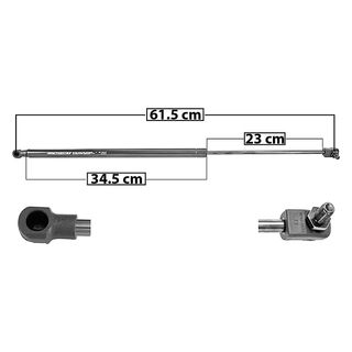 Amortiguador 5a Puerta Lado Conductor O Pasajero