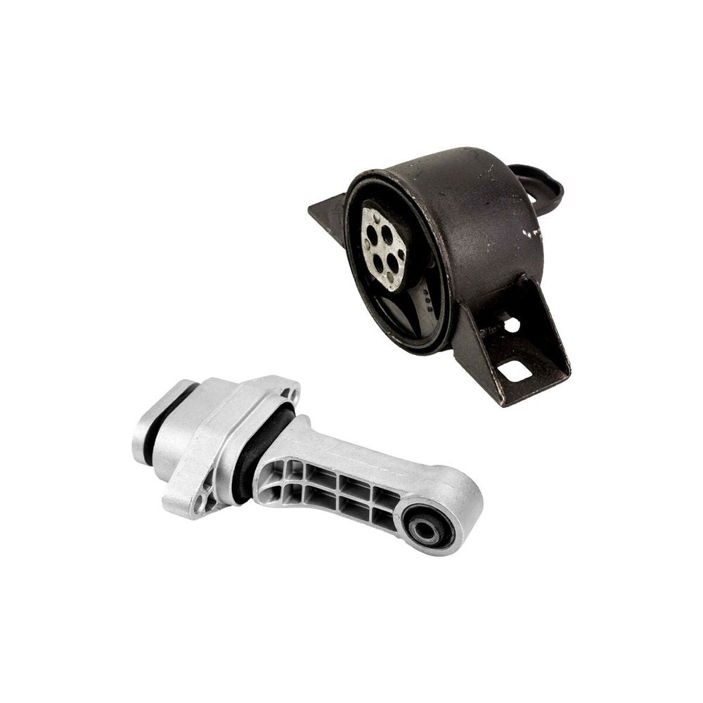 KIT DE SOPORTES DE MOTOR CON 2 PIEZAS COMPATIBLE CON CHEVROLET AVEO  DE 2008 A 2017 SYD®