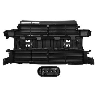 Rejilla De Control Activo De Parrilla Negra Con Motor