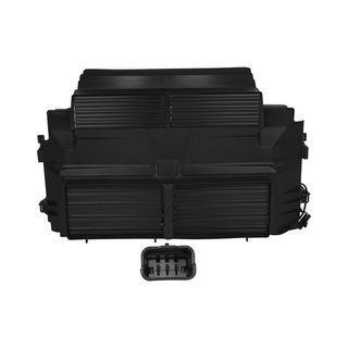 Rejilla De Control Activo De Parrilla Superior Interior Negra Con Motor